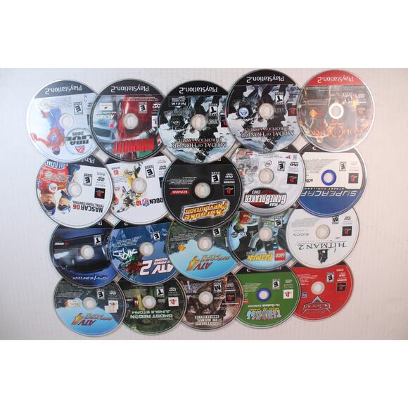 20 game lot/bundle: Sony Playstation 2, PS2 game disc lot, see pics for games T5 - Picture 1 of 5